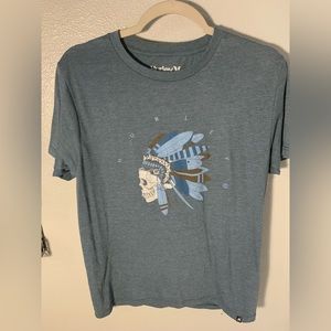 Hurley skull shirt